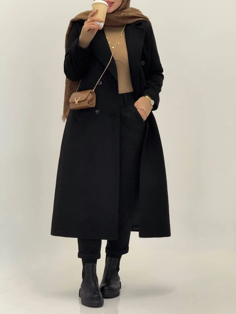 3665-پالتو مزونی برازنده